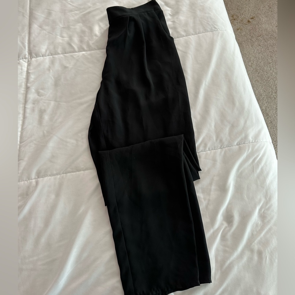 Black Dress Pants with Pockets